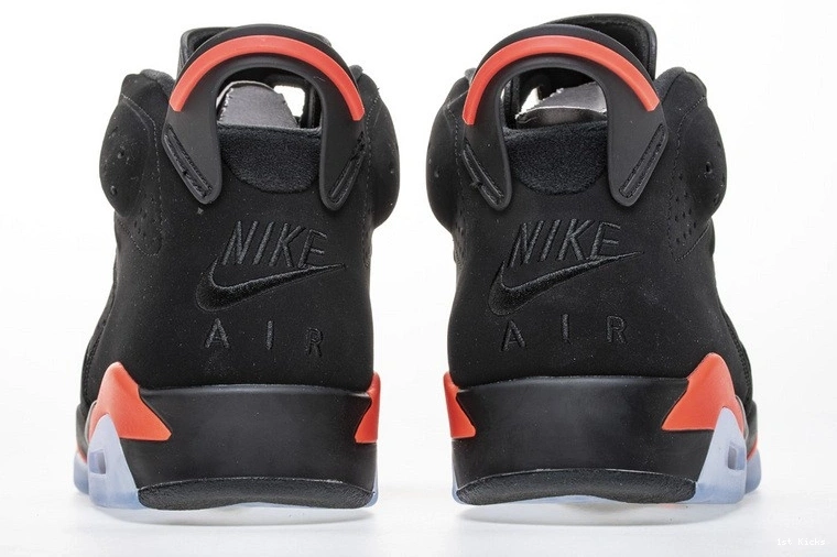 Retro 384664-060 Jordan 6 Infrared Air Black 0914